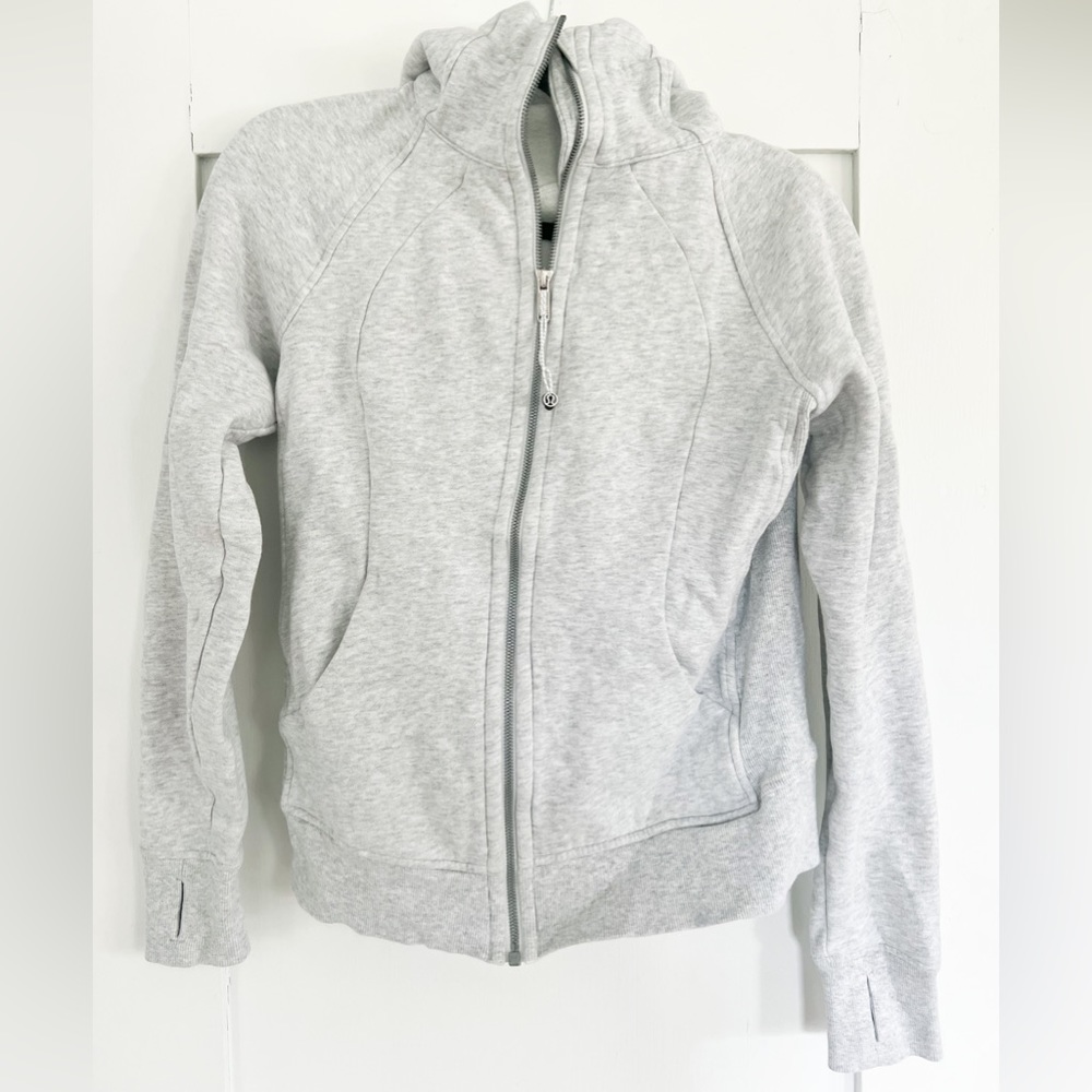 Full length Lululemon Hoodie Gray Size 8